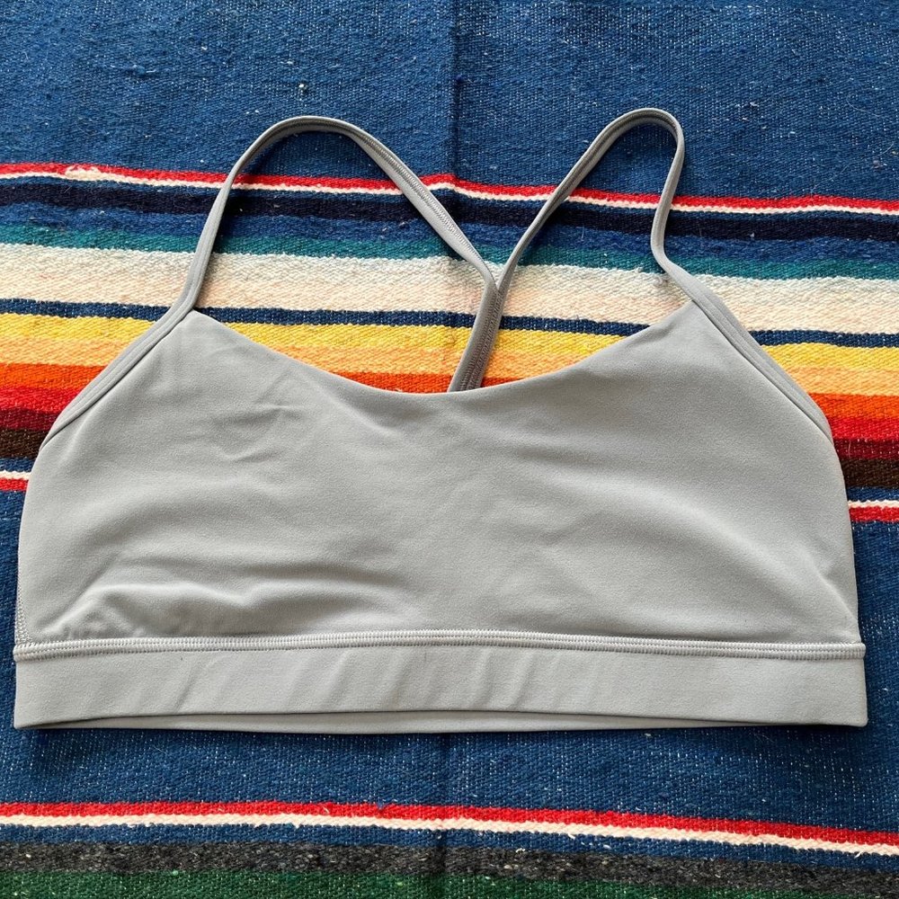 🧘‍♀️💙 Lululemon Sports Bra Size 10 Light Blue